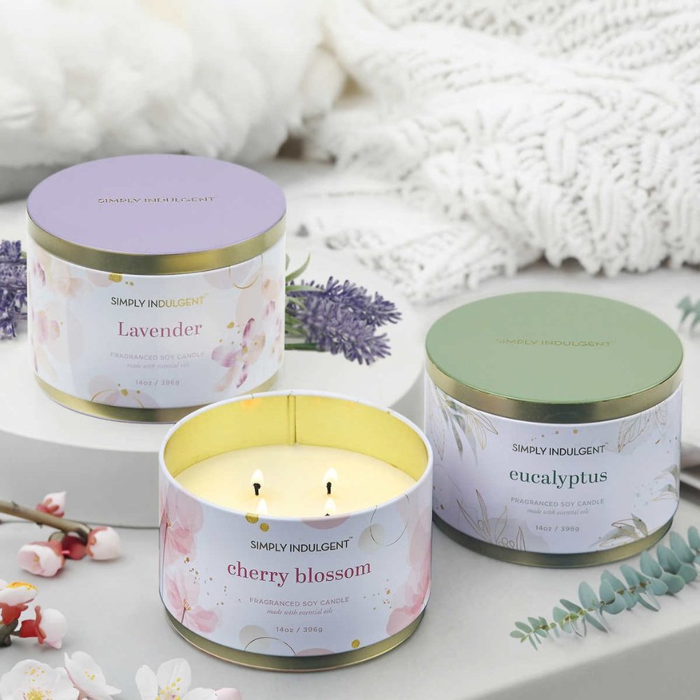 Simply Indulgent Candle,‎ 3-pack